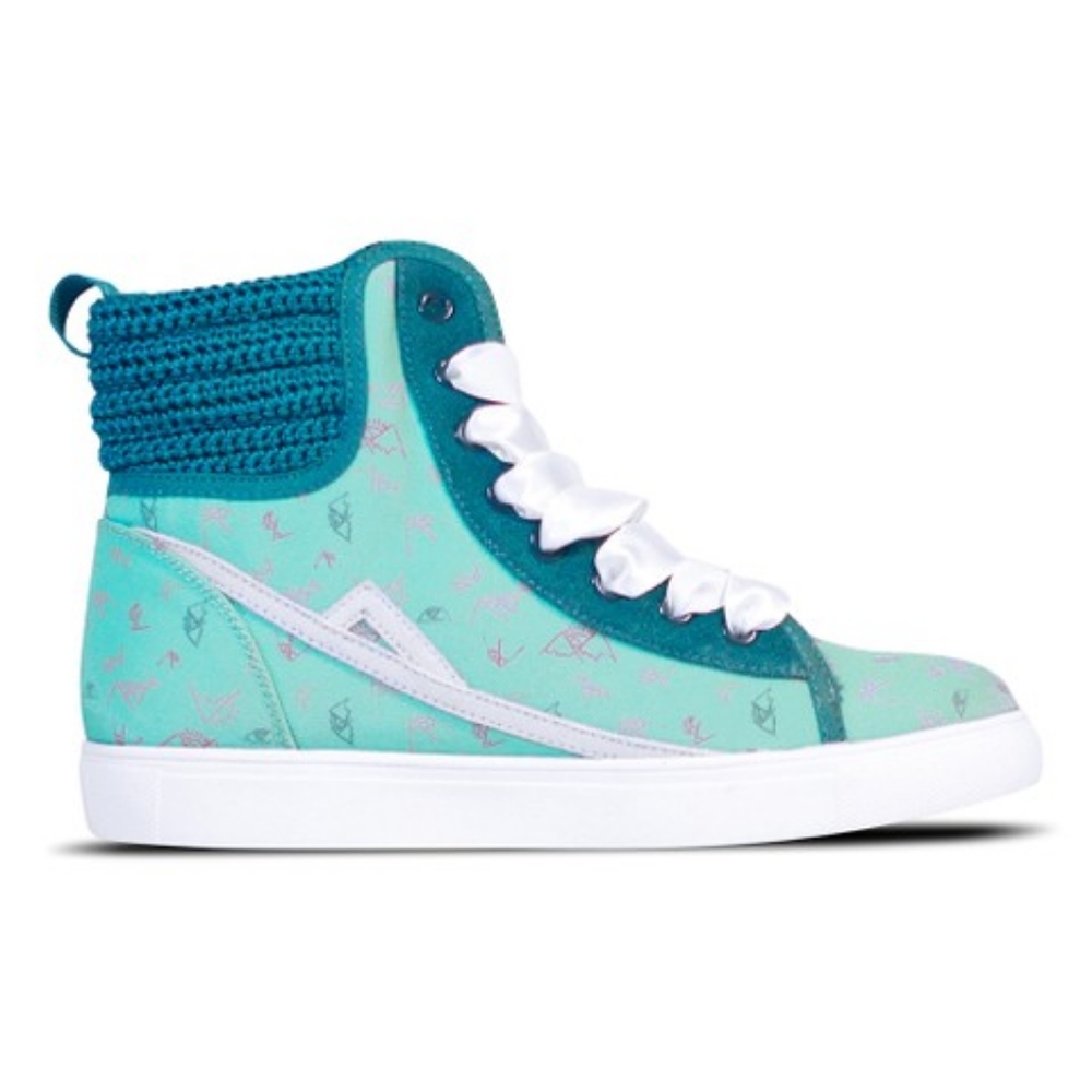 Teal Encourager Hi-Top Sneaker - Women